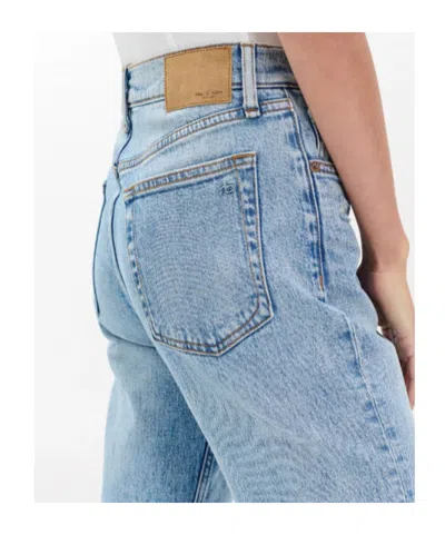 Rag & Bone Harlow Ankle Straight Jean In Blue