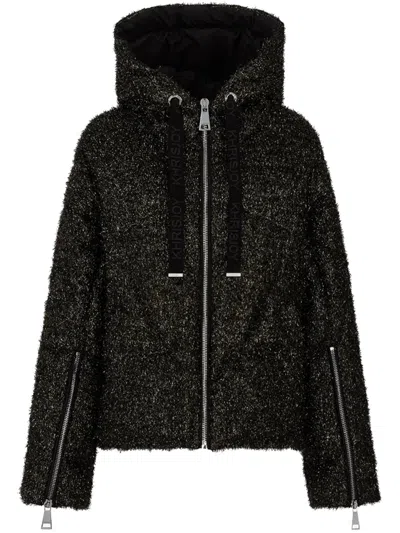 Khrisjoy Iconic Milan In Gold Hair Clothing In Black