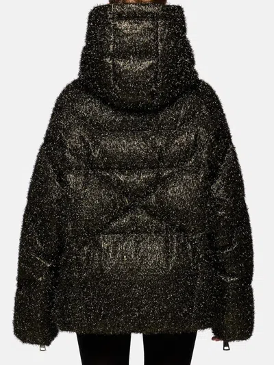 Khrisjoy Iconic Milan In Gold Hair Clothing In Black