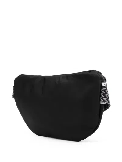 Lanvin Small Waist Curb Bag In Black