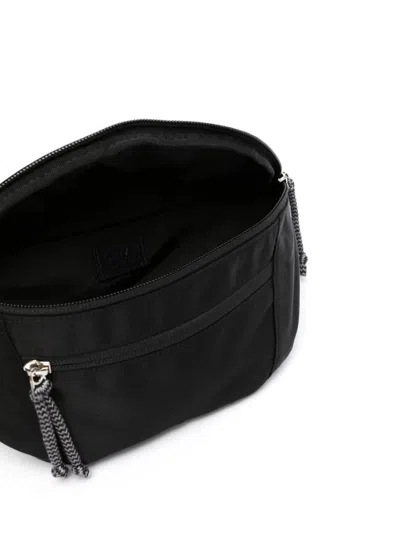 Lanvin Small Waist Curb Bag In Black