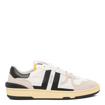 Lanvin Multicolour Leather Sneaker In White