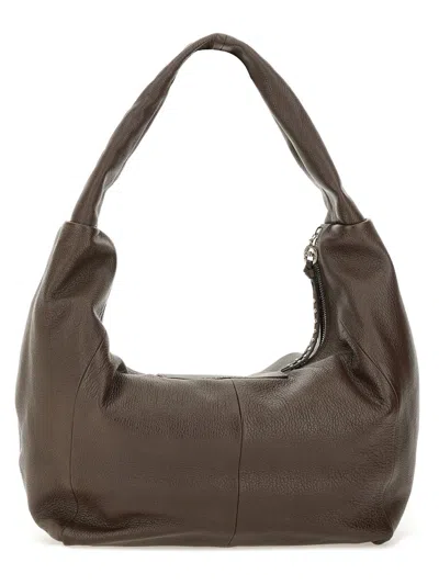 Longchamp Hobo - Leather Bag L In Brown