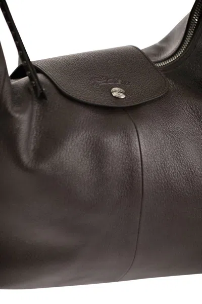 Longchamp Hobo - Leather Bag L In Brown