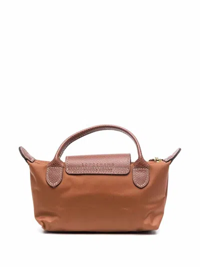 Longchamp Pochette Le Pliage Original In Orange