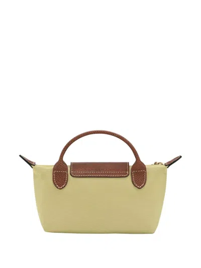 Longchamp Pochette Le Pliage Original In Green