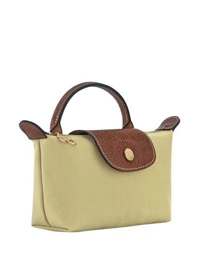 Longchamp Pochette Le Pliage Original In Green