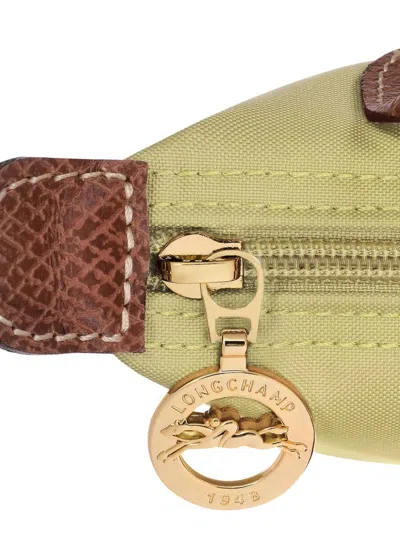 Longchamp Pochette Le Pliage Original In Green