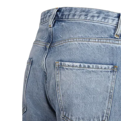 Maison Margiela Straight Leg Jeans With Contrasted Pockets Clothing In Blue