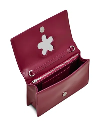 Marc Jacobs The Mirror Mini Crossbody Bag In Red