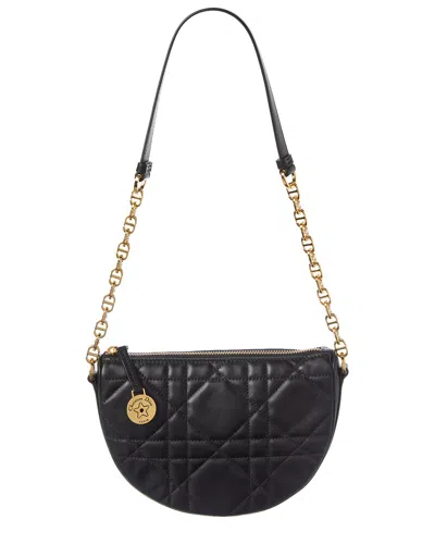Dior Quilted Leather Crossbody In Black