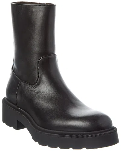 The Row Nobilis Leather Boot In Black