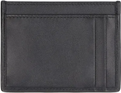 Miu Miu Quilted Black Lamb Leather Compact Wallet In Black