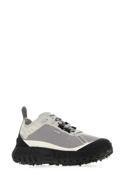 Norda Run Multicolor Canvas 001a Sneakers In Gray