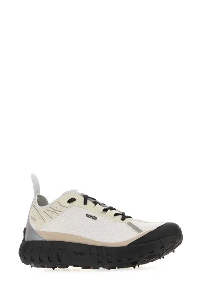 Norda Run Multicolor Canvas 001a Sneakers In Black