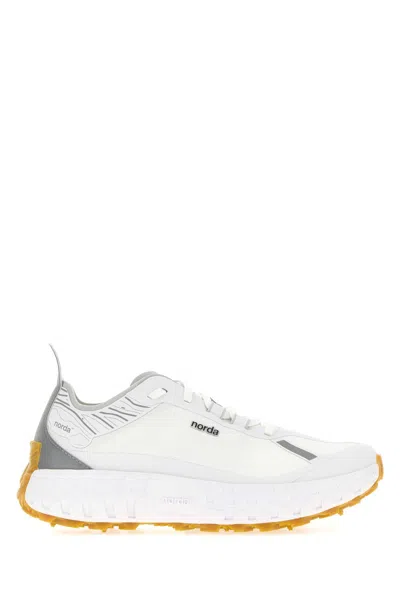 Norda Run White Canvas 001a Sneakers In Multi