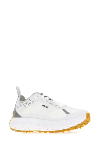 Norda Run White Canvas 001a Sneakers In Multi