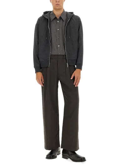 Our Legacy Zipper Rascal Sweatshirt In Gray