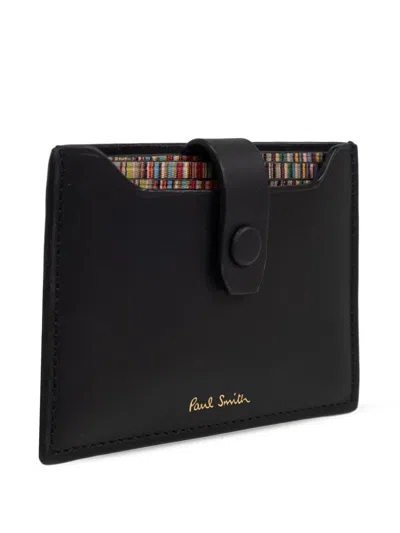 Paul Smith Men Wallet Pullt Crd Hldr In Black