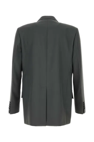 Gucci Double-breasted Tailored Jacket In Green