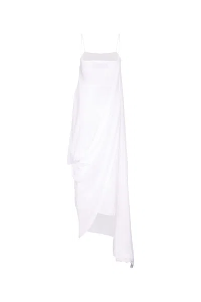 Jacquemus La Robe Bandeau In White