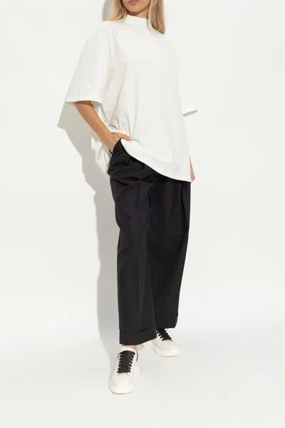 Alexander Mcqueen Leather Sports Shoes In White