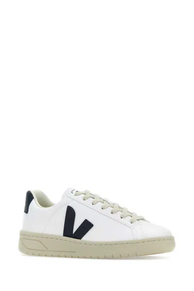 Veja White Synthetic Leather Urca Sneakers In White
