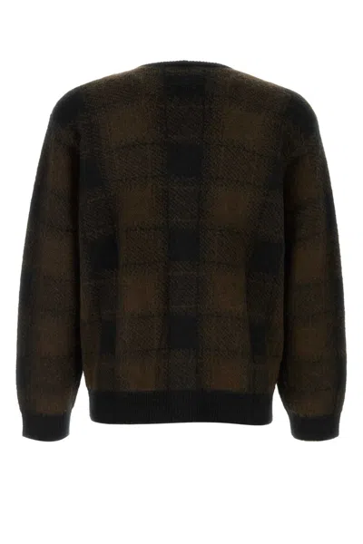 Carhartt Wip Embroidered Acrylic Blend Everson Cardigan In Multi