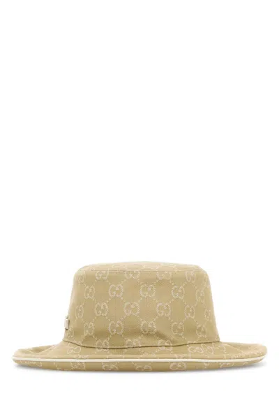 Gucci Gg Denim Bucket Hat In Yellow