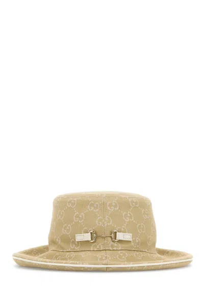 Gucci Gg Denim Bucket Hat In Yellow
