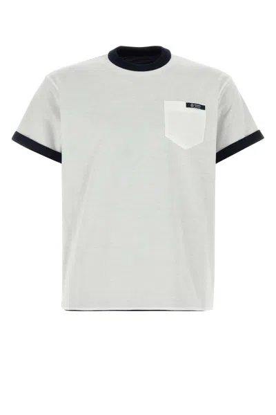 Prada Reversible Cotton T-shirt In White