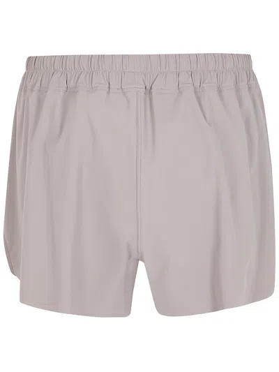 Rick Owens Drawstring-waist Swim Shorts In Pink