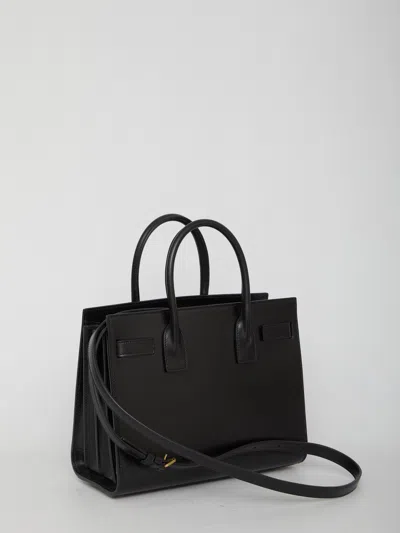 Saint Laurent Classic Baby Sac De Jour Bag In Black