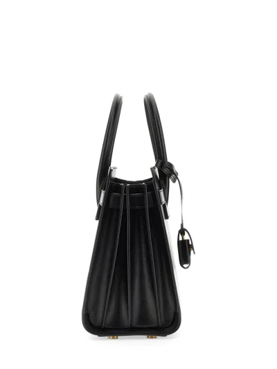 Saint Laurent Classic Baby Sac De Jour Bag In Black