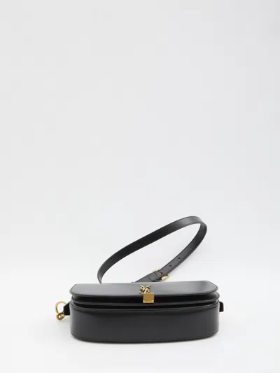 Saint Laurent Voltaire Bag With Logo In Black