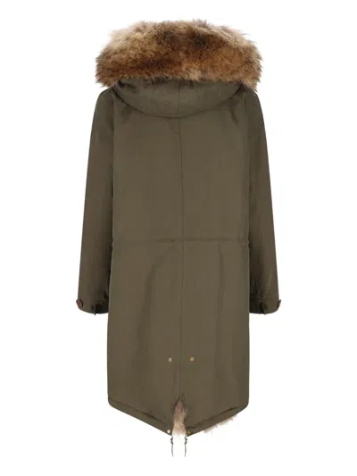 Fortela Hooded Parka In Green