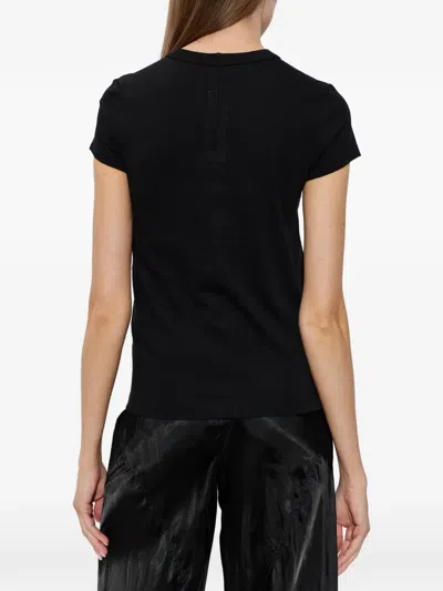 Rick Owens Short-sleeve T-shirt In Black
