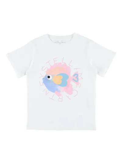 Stella Mccartney Tee Fish In White