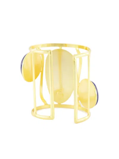 Sylvia Toledano Dakota Ii Cuff Bracelet In Blue