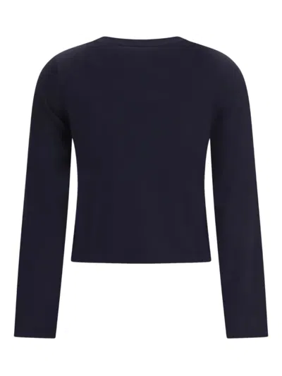 Extreme Cashmere N 451 Lisa Cotton Cashmere Top In Black