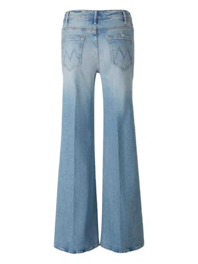 Mother High-waist Flared Jeans In Blue
