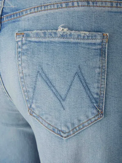 Mother High-waist Flared Jeans In Blue