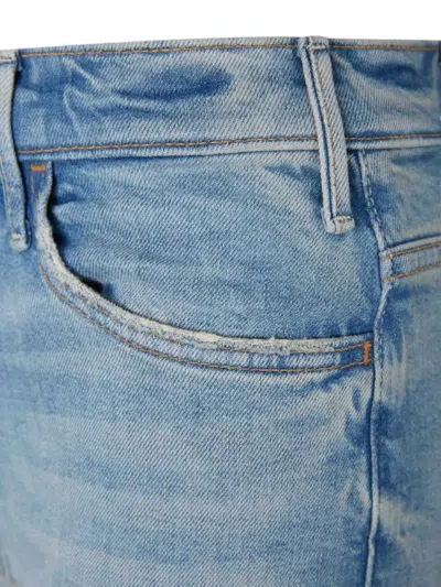Mother High-waist Flared Jeans In Blue