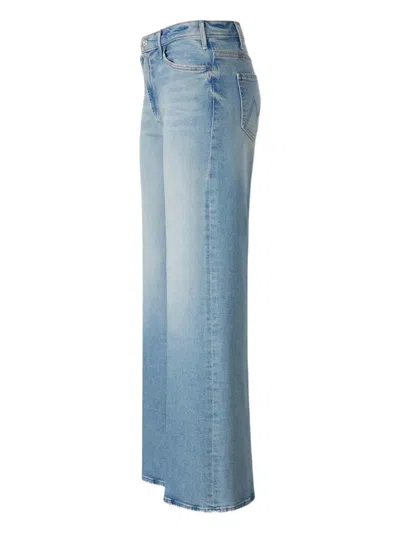 Mother High-waist Flared Jeans In Blue