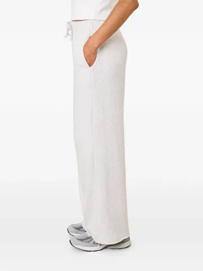 American Vintage Atubay Drawstring Track Pants In White