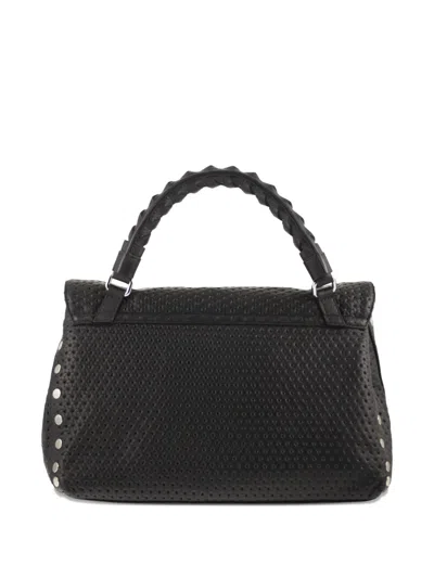 Zanellato Baby Postina® Venissa Studded Leather Tote Bag In Black