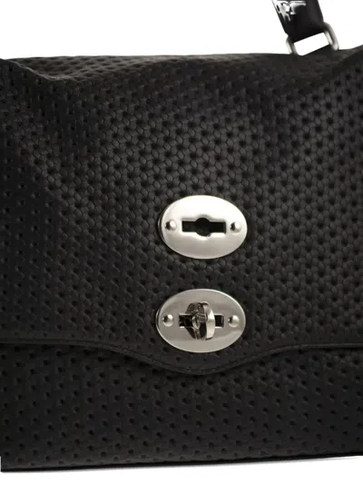 Zanellato Baby Postina® Venissa Studded Leather Tote Bag In Black