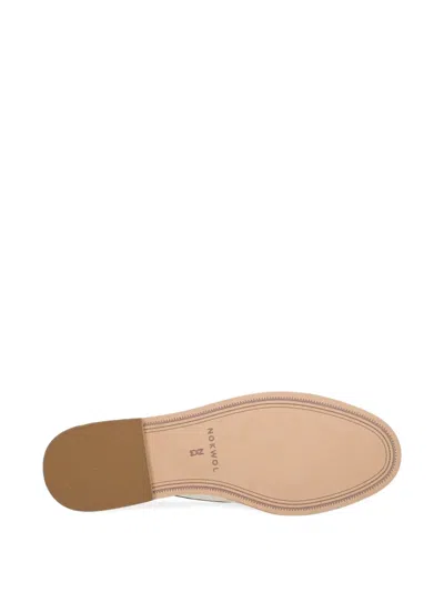 Nokwol Mica Butter Eel Loafers In Neutral
