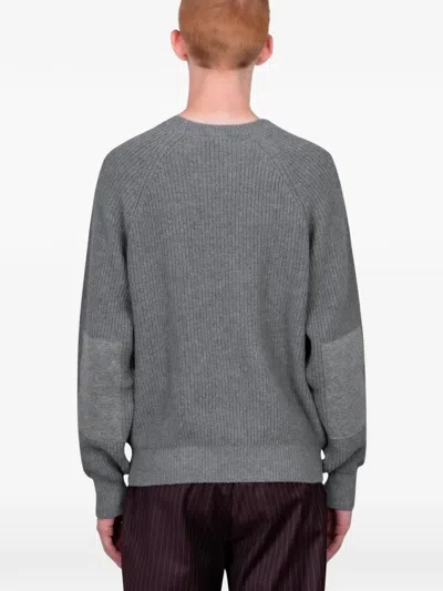 THOMAS 罗纹针织圆领毛衣