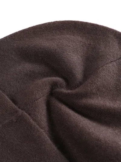 Uma Wang X 1436 Cashmere Beanie Hat In Brown